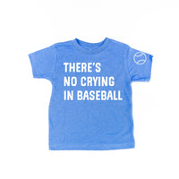 There's No Crying In Baseball (sd) - Custom Number - Child Tee