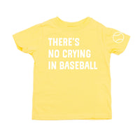 There's No Crying In Baseball (sd) - Custom Number - Child Tee