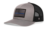 Thin Blue Line Trucker Hat  |  Police Tactical Snapback