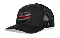 Thin Red Line Trucker Hat  |  Fire Tactical Snapback