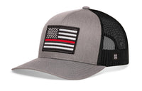 Thin Red Line Trucker Hat  |  Fire Snapback