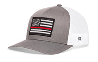 Thin Red Line Trucker Hat  |  Fire Snapback