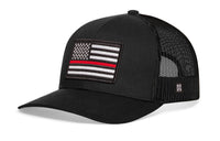 Thin Red Line Trucker Hat  |  Fire Snapback