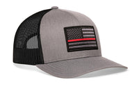Thin Red Line Trucker Hat  |  Fire Tactical Snapback