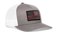 Thin Red Line Trucker Hat  |  Fire Tactical Snapback