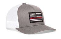 Thin Red Line Trucker Hat  |  Fire Snapback