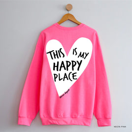 Dance Depot - This Is My Happy Place - BASIC Fleece Crewneck