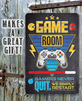 Game Room - Metal Sign