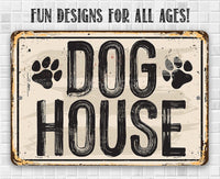 Dog House - Metal Sign