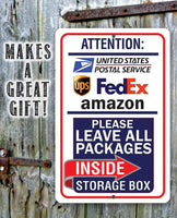Postal Sign - Metal Sign
