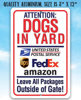 Postal Sign Design - Metal Sign