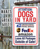 Postal Sign Design - Metal Sign