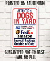 Postal Sign Design - Metal Sign