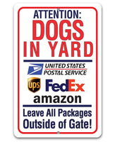 Postal Sign Design - Metal Sign