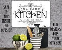 Personalized - Kitchen - Metal Sign
