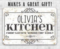 Personalized - Kitchen - Metal Sign
