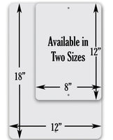 Rules of the Ocean - Metal Sign