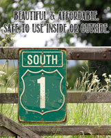 South Highway - Metal Sign