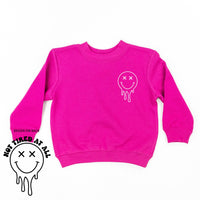 Not Tired At All (w/ Melty X Eye Smiley) - Child Sweater