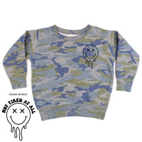 Not Tired At All (w/ Melty X Eye Smiley) - Child Sweater
