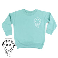 Not Tired At All (w/ Melty X Eye Smiley) - Child Sweater