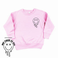 Not Tired At All (w/ Melty X Eye Smiley) - Child Sweater