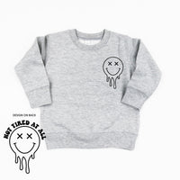 Not Tired At All (w/ Melty X Eye Smiley) - Child Sweater