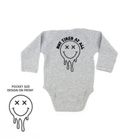 Not Tired At All (w/ Melty X Eye Smiley) - Child Long Sleeve Tee