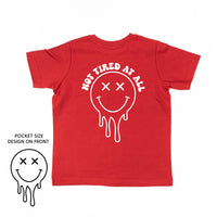 Not Tired At All (w/ Melty X Eye Smiley) - Child Tee