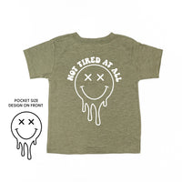 Not Tired At All (w/ Melty X Eye Smiley) - Child Tee