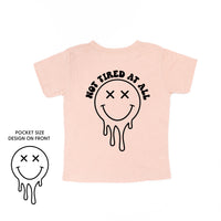 Not Tired At All (w/ Melty X Eye Smiley) - Child Tee