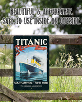 Titanic Poster - Metal Sign