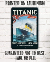Titanic Poster - Metal Sign