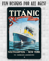 Titanic Poster - Metal Sign