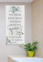 Toilet Paper - Canvas