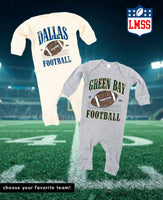 Touchdown Tees - Baby Sleeper
