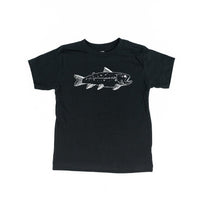 Hand Drawn Brook Trout - Child Tee