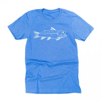 Hand Drawn Brook Trout - Unisex Tee