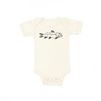 Hand Drawn Brook Trout - Child Tee