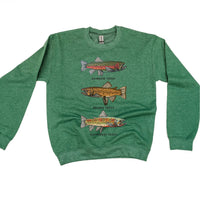 Trout Chart - Hand Drawn - BASIC Fleece