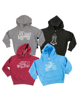 Trucks N' Things Minimalist Design - (Choose Your Vehicle) - Child Hoodie
