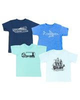 Trucks N' Things Minimalist Design - (Choose Your Vehicle) - Child Tee