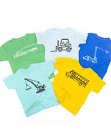 Trucks N' Things Minimalist Design - (Choose Your Vehicle) - Child Tee