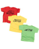 Trucks N' Things Minimalist Design - (Choose Your Vehicle) - Child Tee