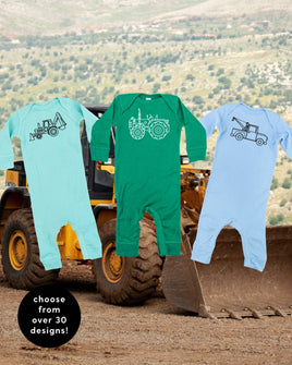 Trucks N' Things Minimalist Design - (Choose Your Vehicle) - Baby Sleeper