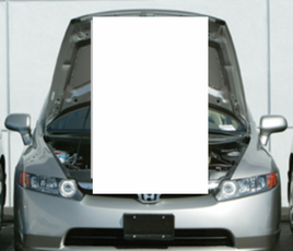 Under The Hood Single Sign - Dealer Design