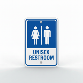 Unisex Restroom Sign