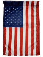 U.S. Embroidered Nylon Pole Sleeve Flag
