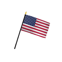 U.S. Table Top Flag 4X6" (Sold in Dozen)