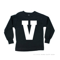 Varsity Initials - Child Long Sleeve Tee